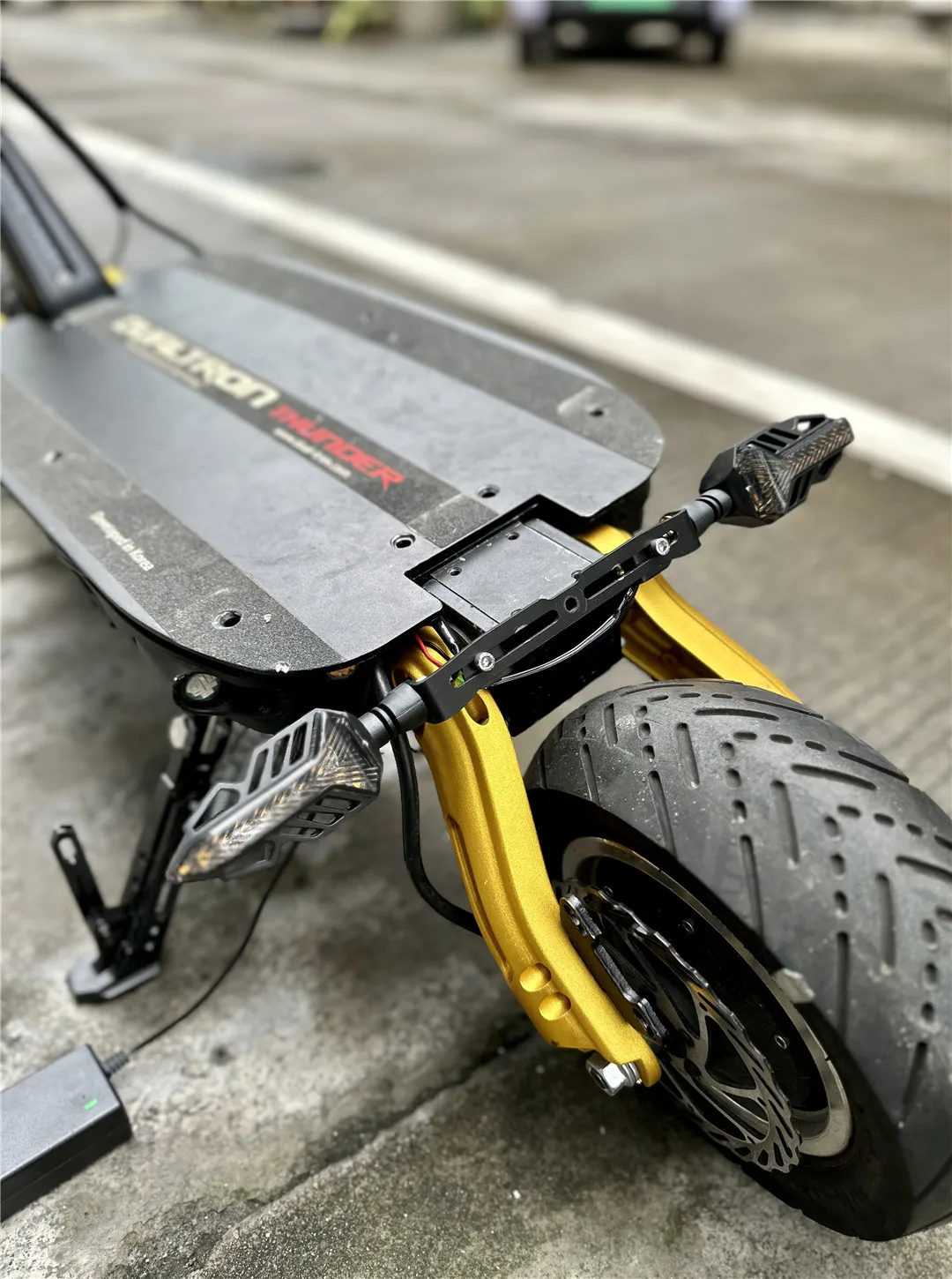 28CM Headlight Bracket With Turn Light Switch For Dualtron Electric Scooter DT-X Thunder ULTRA2 ACHILLEUS Spider
