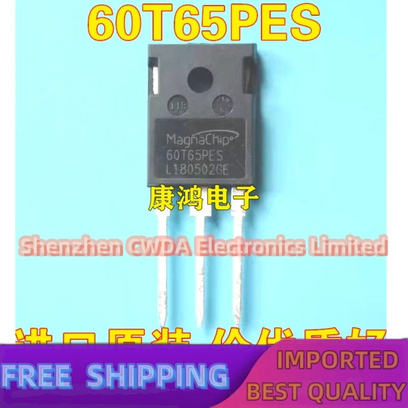 10PCS-20PCS   60T65PES MBQ60T65PES TO-247 IGBT 650V 100A In Stock Can Be Purchased