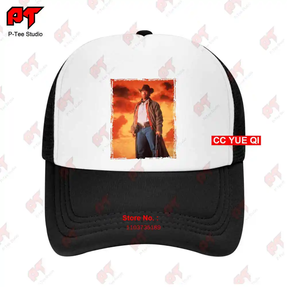 Walker Texas Ranger Chuck Norris With A Beautiful Sunset Baseball Caps Truck Cap B02E