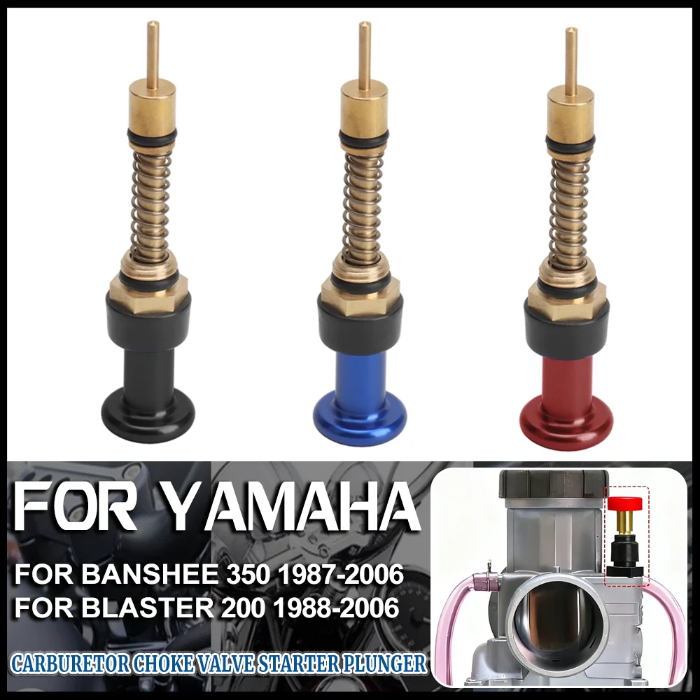 

Carburetor Lever Plunger Choke Kit for Yamaha Banshee 350 YFZ350 Blaster 200 YFS200 YFZ 350 200 1988 1989 1990 1991 1992 -2006