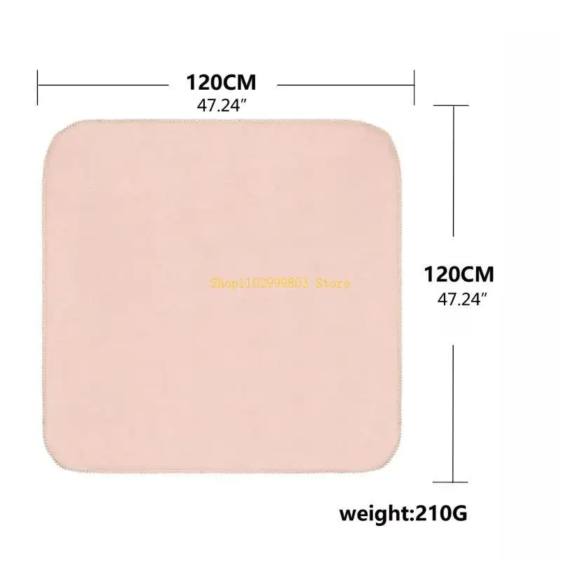 بطانيات قماط الموسلين بطانية استقبال محايدة للرضع كبيرة جدًا 120x120 سنتيمتر 10 ألوان بطانية حريرية للموسلين J0MF #6