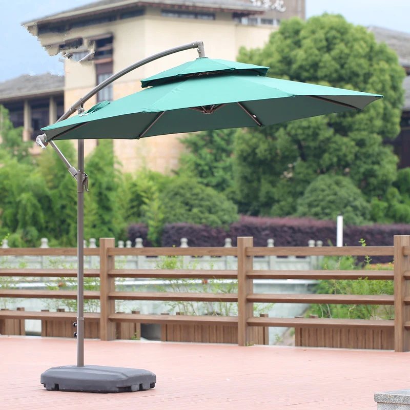 Roman Umbrella, Outdoor Umbrella,Sunshade, Rainproof, UV Protection,Thickened Material, Aluminum Alloy Columns, Rotatable