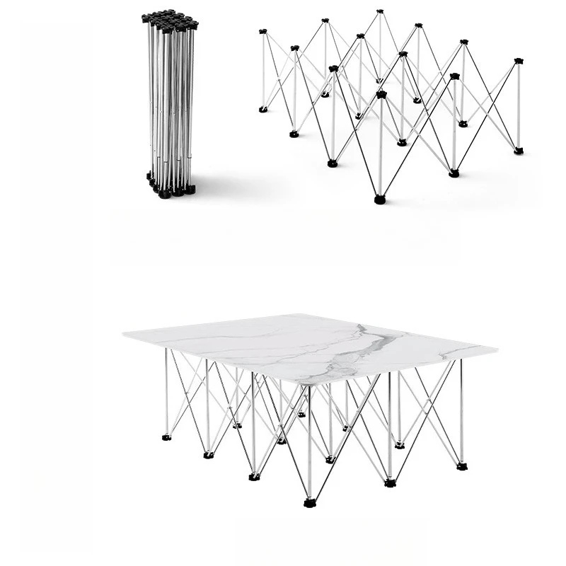 

Spider leg woodworking workbench construction site rack, foldable stretch, thickened table legs