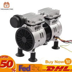 550W Vacuum Pump High Efficiency Air Pump LC-V550 Mini Industrial Laboratory Oil-free Vacuum Pump Strong Heat Dissipation
