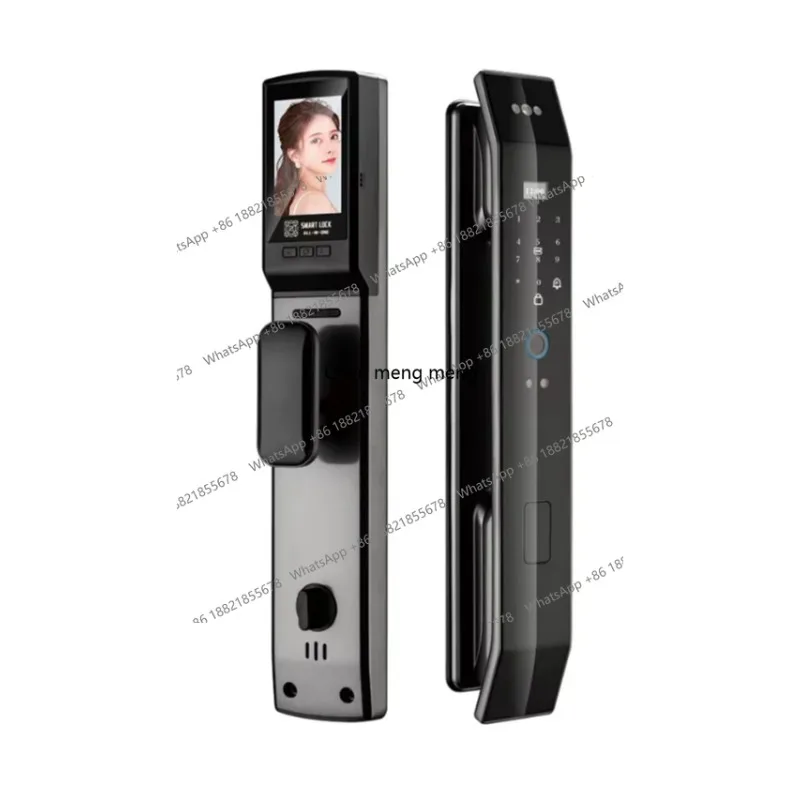 Manufacturer Price Tuya Automatic digital electronic lock Wifi smart lock security Camera Face Fingerprint Smart Door Lock