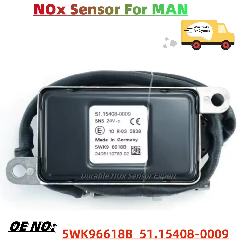 

51154080009 5WK96618B 51.15408-0009 New Nitrogen Oxide Sensor Nox Sensor 24V For MAN TGA TGL TGM TGS TGX TGS37 TGS440 TGS