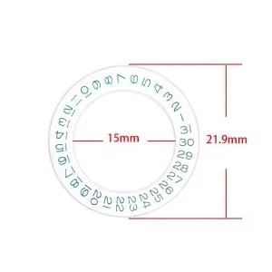 8205 8215 تقويم حركة الساعة لـ 2813 تقويم واحد 3 عقارب تاريخ عند حركة الساعة 3/6 حركة ميكانيكية أوتوماتيكية أ #3