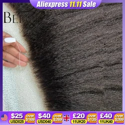 BEEOS Kinky Straight Invisible 13x6 HD Lace Frontal Closure Only Melt Skins Pre plucked 5x5 6x6 HD Lace Closure Only Human Hair