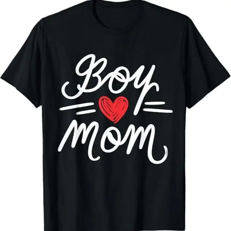 Mom of Boy Mothers Day Motherhood Mama Mommy Mom Life Women T-Shirt