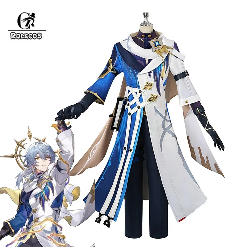 

ROLECOS Honkai Star Rail Order Sunday Cosplay Outfit Costume Halovian Mr. Sunday Uniform Halloween Carnival Role Play Outfits
