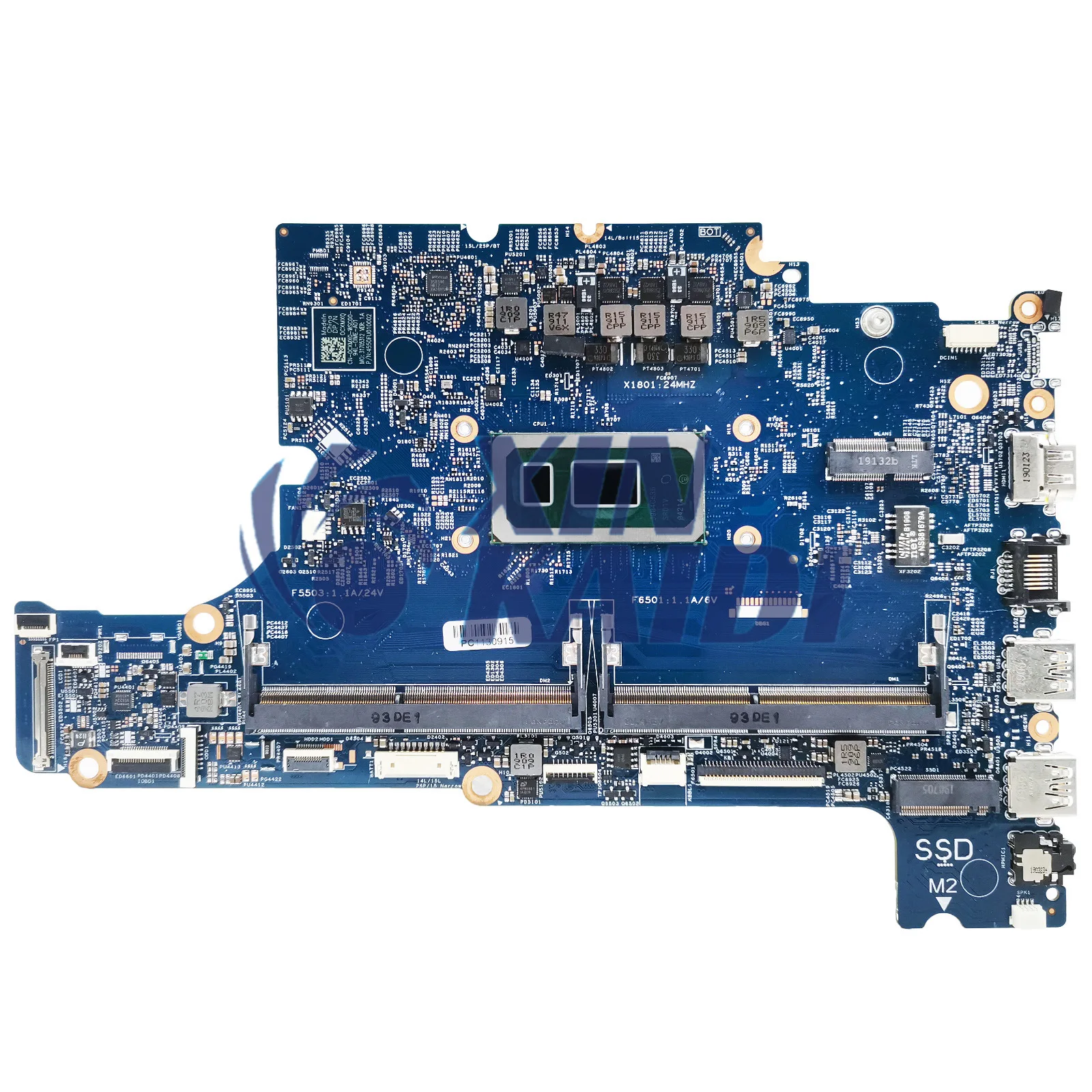 Laptop Motherboard For Dell Inspiron 15 5583 5584 18789-1 0CXMX0 0F62D6 Notebook Mainboard With i3 8145U i5 8265U i7 8565U CPU