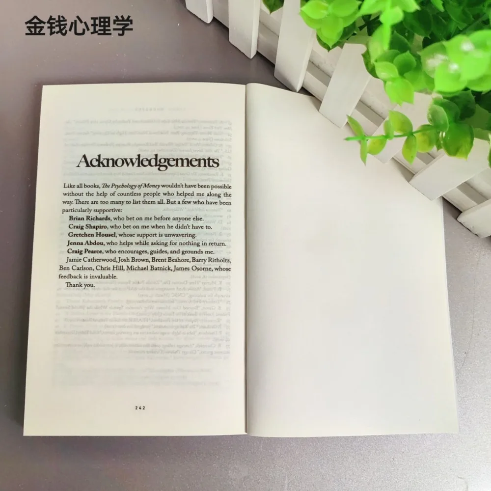 The Psychology of Money Morgan Housel English Book Finance Investment Psychology Self Help Non Fiction Reading Book