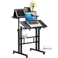 VEVOR Mobile Standing Desk 26.4\