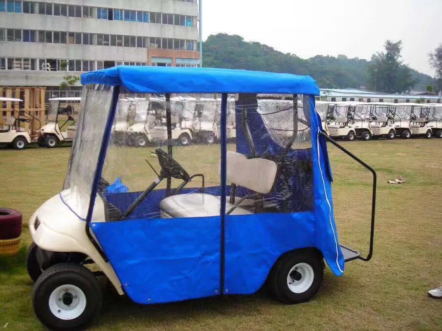 4 Wheel Golf Cart Rain Cover Housing 2 -14 Sightseeing Bus Club Car Protection