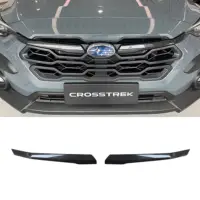 para Subaru Crosstrek 2023 2024 Cubierta de tira embellecedora de rejilla de coche, accesorios de fibra de carbono