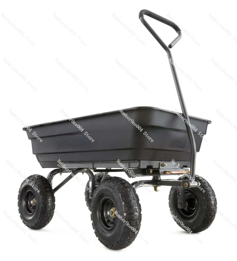 

Carts GOR4PS 600-lb Poly Garden Dump Cart with 10" Tires