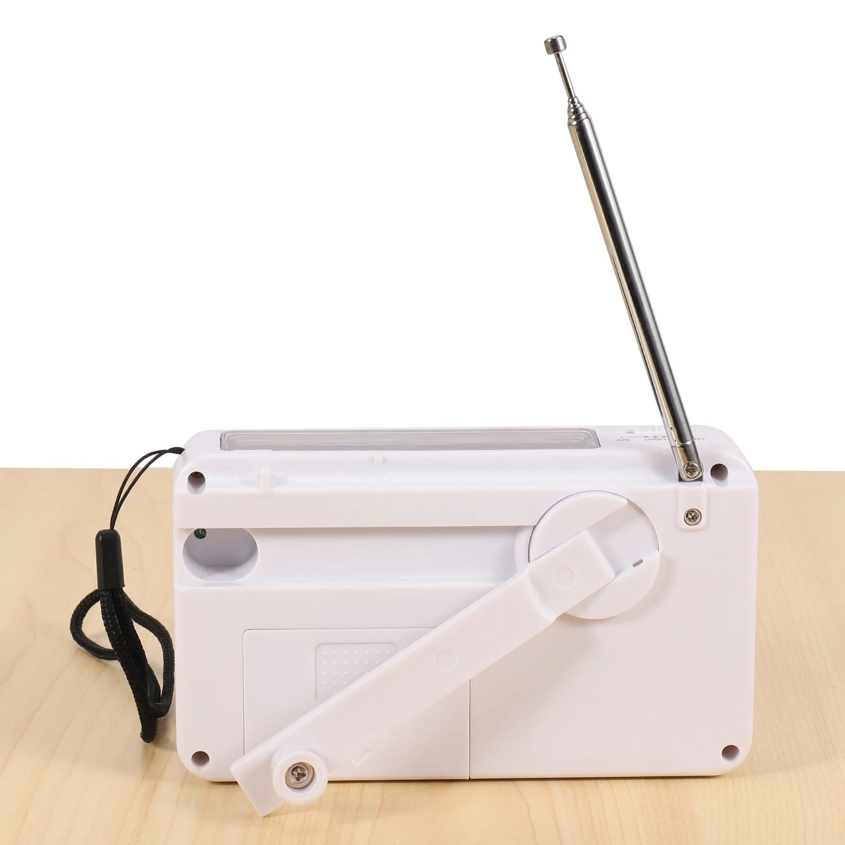 

2X Emergency Radio With Solar And Hand Crank Self Powered, Battery USB FM/AM Radio LED Flashlight Phone -ABIU