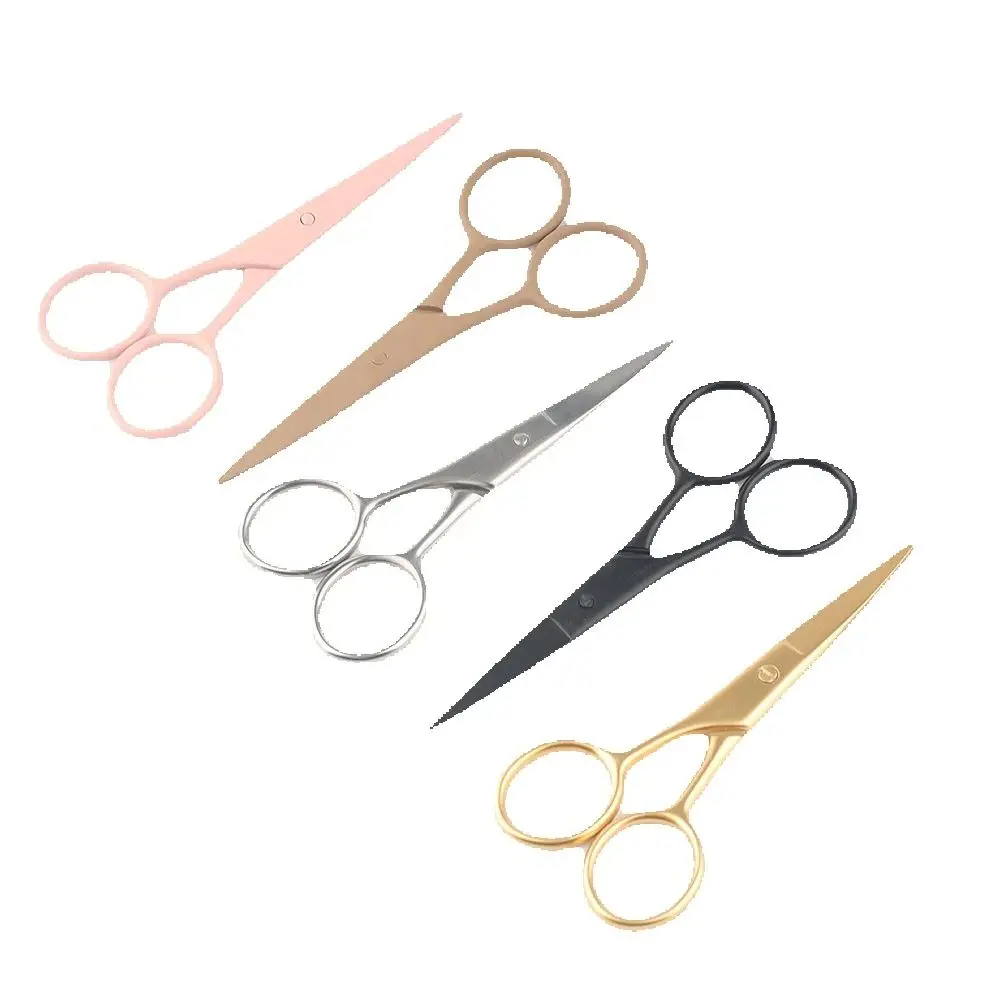 ARLANY Eyebrow Scissors Trimmer Small Scissors for Weft Extensions - Sharp Enough to Cut Extension Panels Nylon Sewing Thread