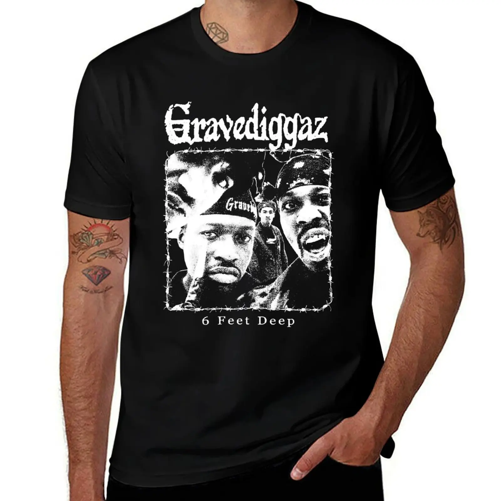 

Gravediggas 6 T-Shirt t shirt man designer cotton t shirts man 100% man t shirt heavy cotton T-shirt