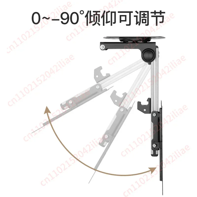 Folding TV stand, 17-37 inch monitor, car, RV, ceiling, ceiling-mounted lift, kitchen and dining room short stand
