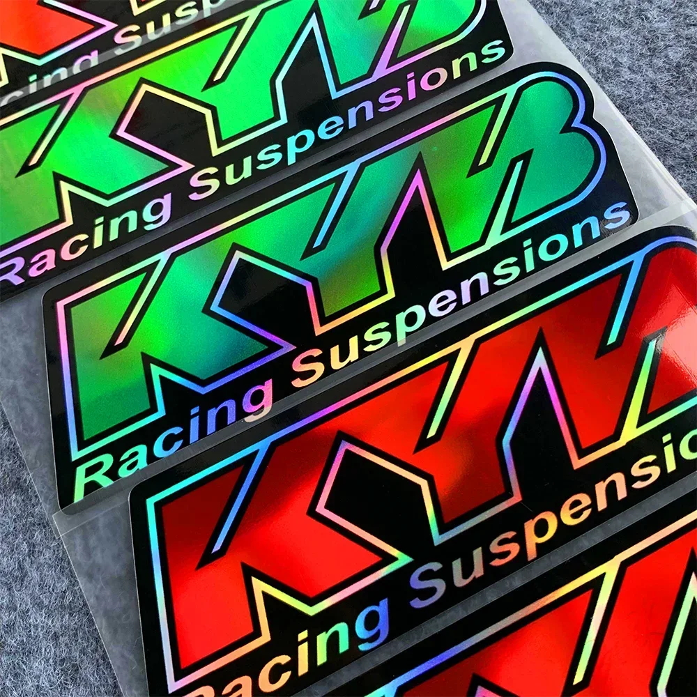 2Pcs Motocross Motorcycle Stickers For Showa Kyb Wp Suspension Fork Accessories Decal Bike Logo For KTM Honda CBR Kawasaki