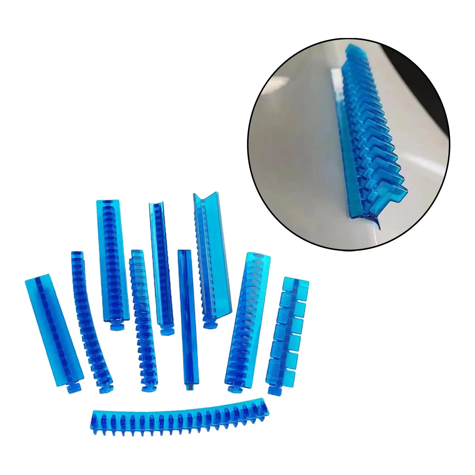 

10Pcs Auto Body DIY Dent Removal Puller Tabs Paintless Glue Puller Tab Kits for Washing Machine Motorcycle Car Body