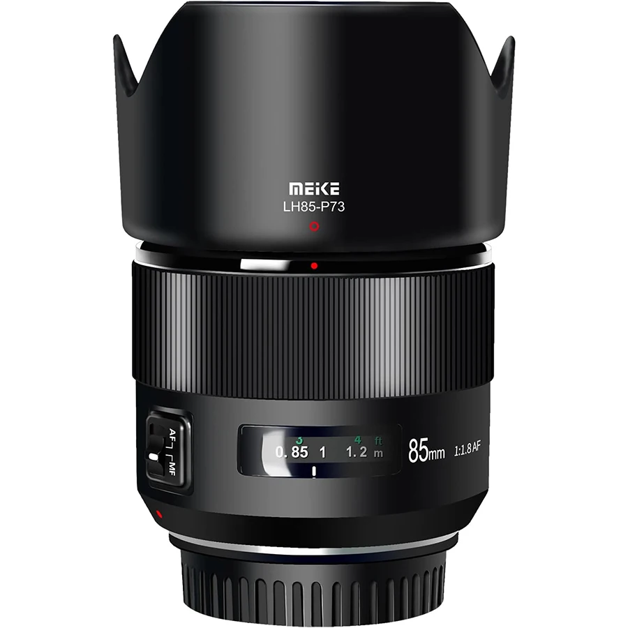 Meike 85mm F1.8 Full Frame AF Portrait Lens for Canon EF (5D IV/6D II) - Medium Telephoto Prime Lens