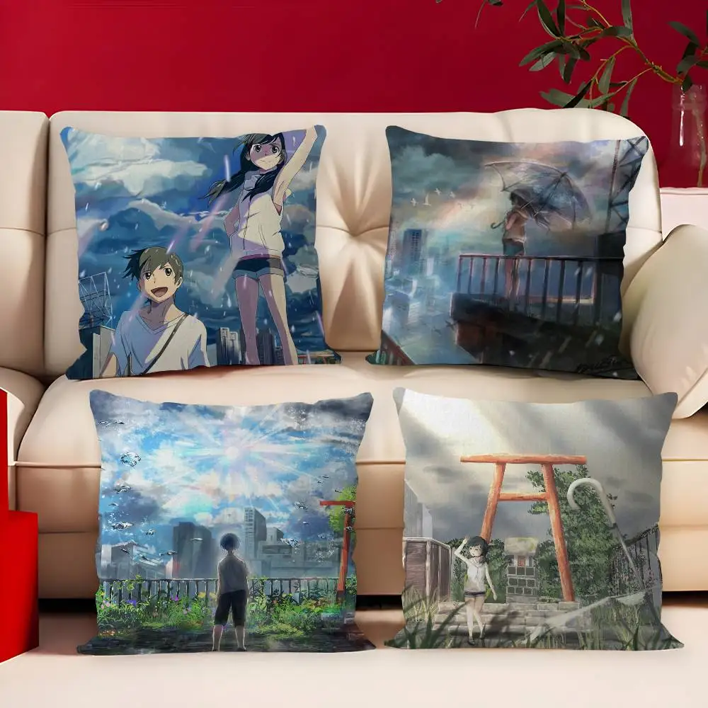 

Персонализированная наволочка «Погода с тобой» для детской спальни, декор для вечеринки, подарок на день рождения или детский праздник