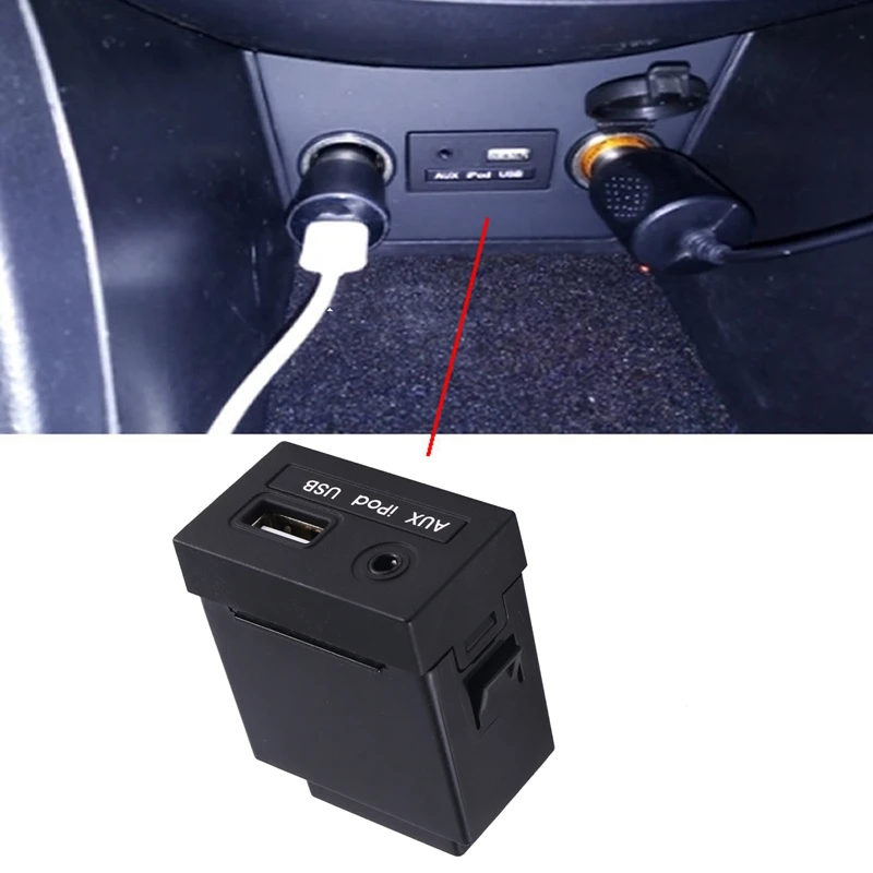 Car AUX USB Jack Assy For Hyundai Accent Solaris 2011-2015 961201R000RY 96120-1R000