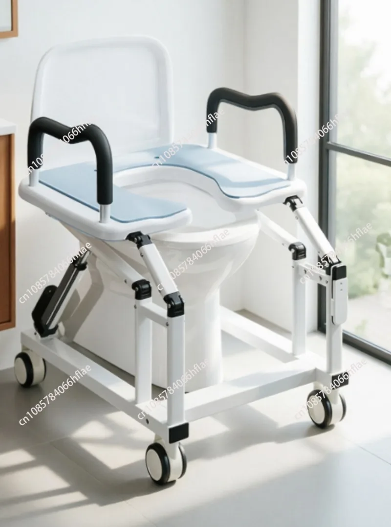 

Electric Elevated Toilet Seat with Remote Control, Adjustable Height Power Lift Riser for Senior Home Care