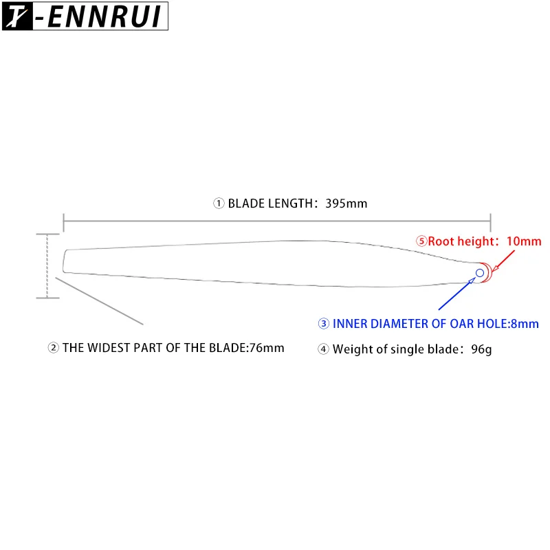 Sonnenschutz Faltbare Carbon-Propeller CW CCW für DJI T10/T16/T20 Landwirtschaftsdrohne - Kompatibel mit DJI T10 T16 T20 – Detail 2