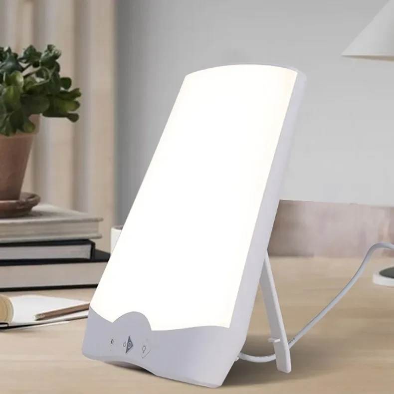 SAD LED Phototherapy Light Bionic-Daylight Affective Disorder Lamp Relief Listless Fatigued Therapy Night Light Stepless Dimming
