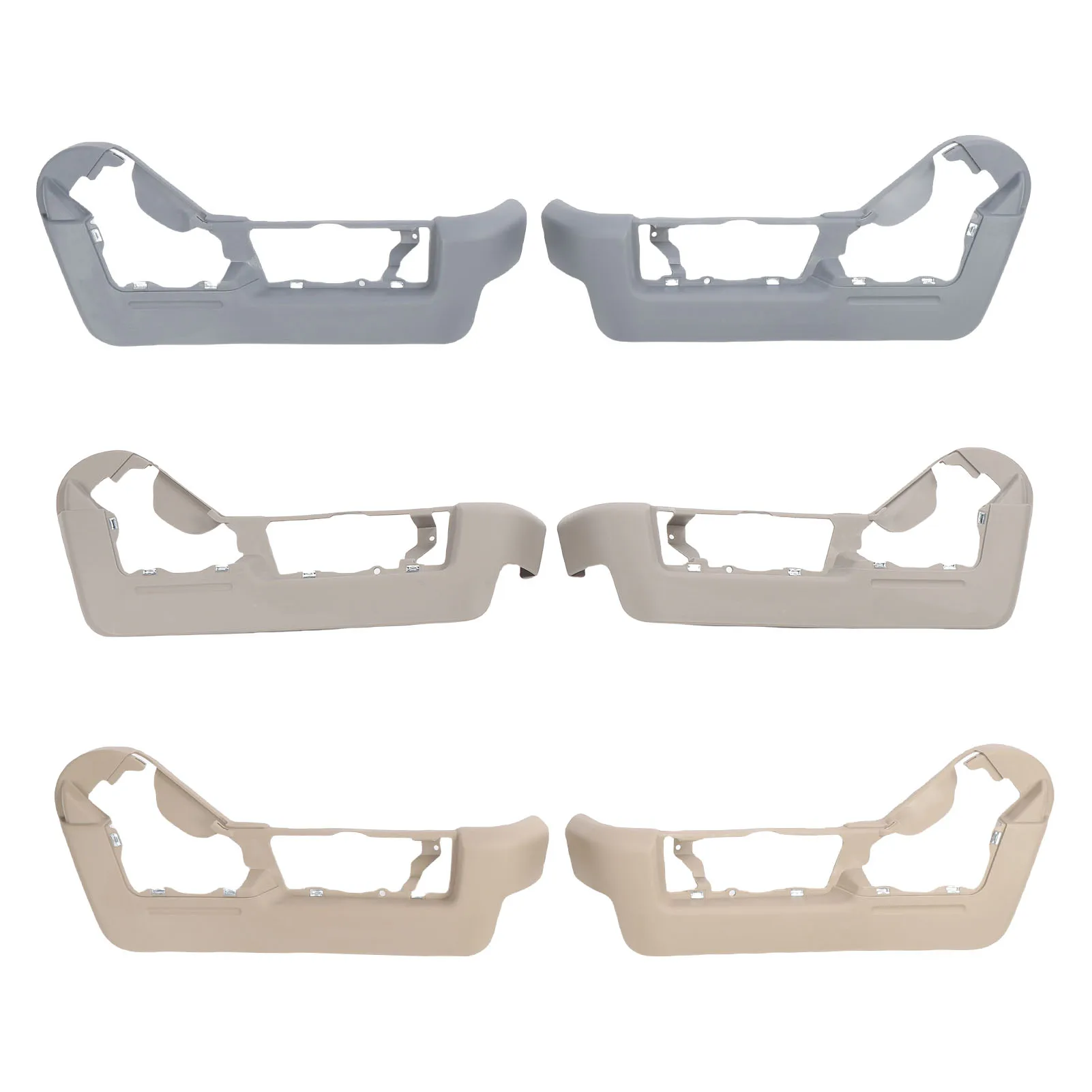 

Front Seat Trim Panel Seamless Fit Front Seat Trim Panel Cover Bezel Left Right for Vehicle Replacement for Mark LT 2009-2014