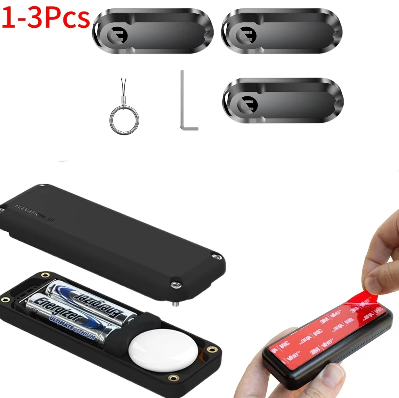 �y�Z�[�����zAirTag�p�h���P�[�X�A120���������o�b�e���[�P�[�X�A�S�����}�E���g�A�P�O�d�r�ACR2032�d�r�����p�[�d�P�[�X