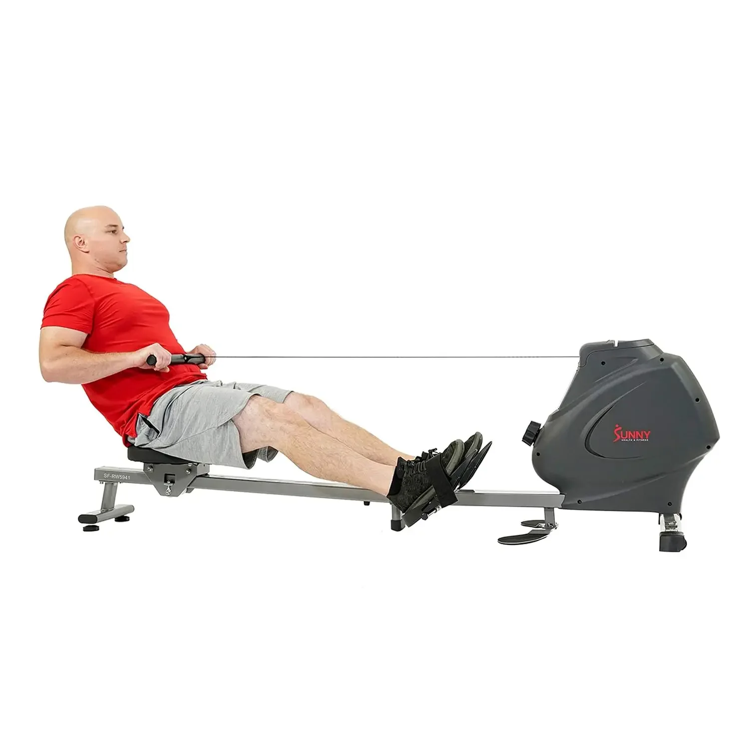 Foldable Magnetic Rowing Machince for Home, 44