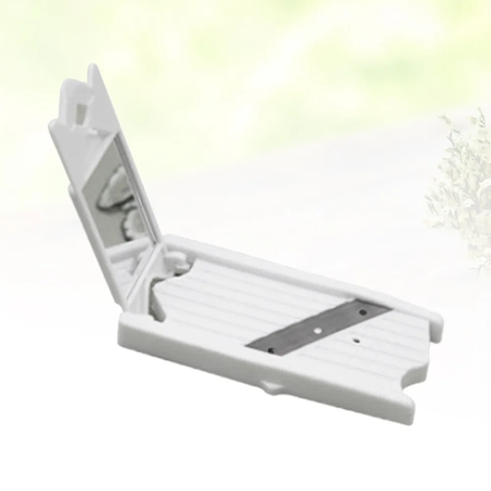 Stainless Steel ABS Cucumber Slicer with Mirror Ideal for Facial Mask Preparation Thin Uniform Slices Vegetable Fruit Cutting