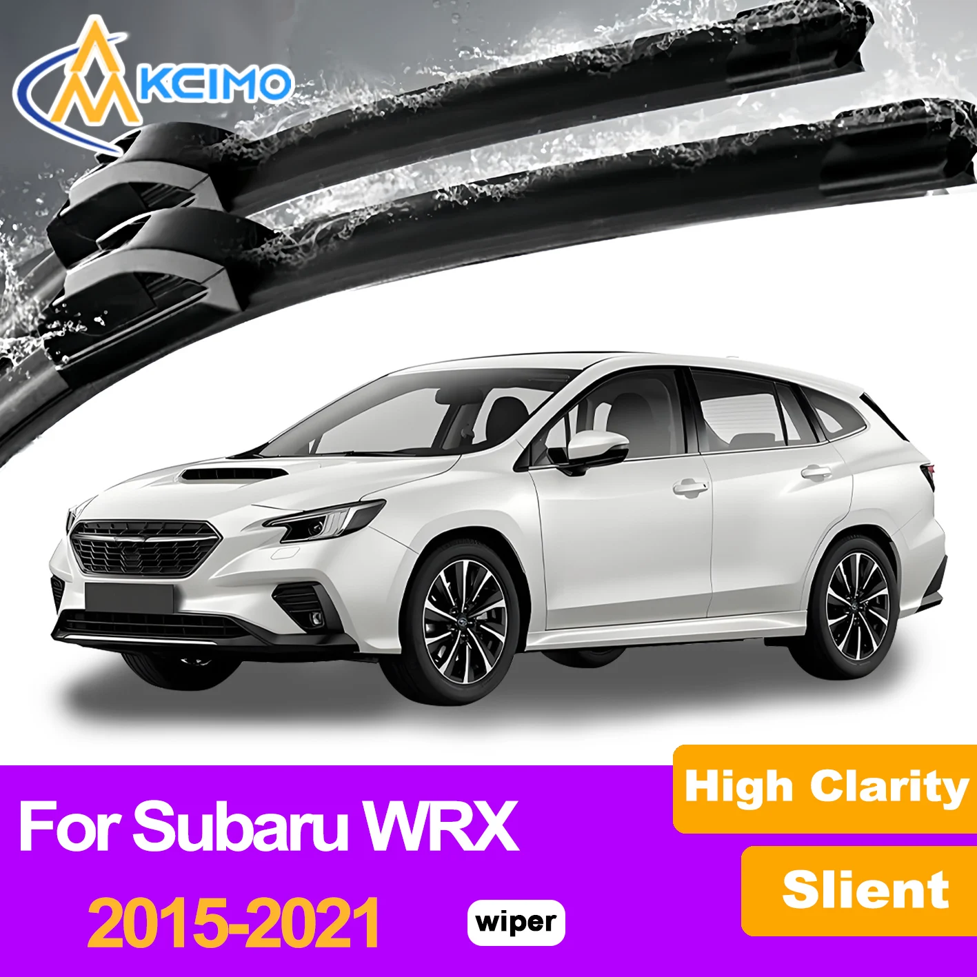 

2Pcs Front Windshield Wiper Blades For Subaru WRX 2015-2021 Windscreen Window Car Accessories