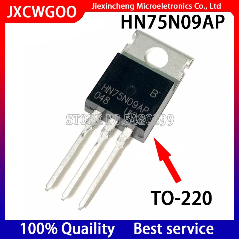 10PCS HN75N09AP HN75N09 TO-220 75A90V MOSFET Controller New original 