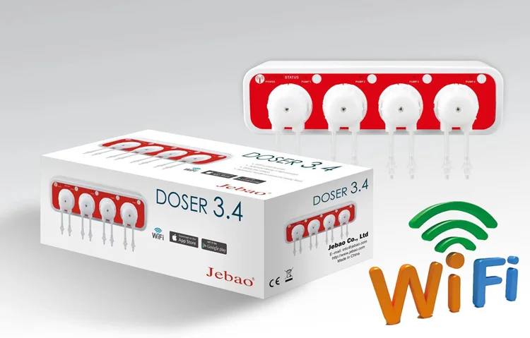 New MD-4.4 WIFI DOSER3.4 2.4 Automatic titration, Auto Dosing Pump -Automatic Doser for Marine Reef Aquarium