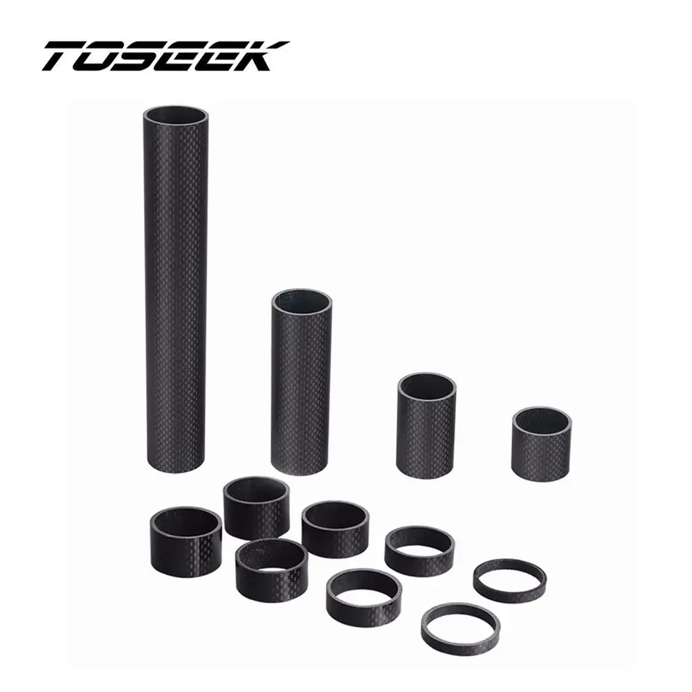 

Bicycle Headset Washer 1-1/8" 28.6mm Carbon Fiber Washer Bike Front Fork Tube Spacer 5mm 10mm 15mm 20mm - 100mm