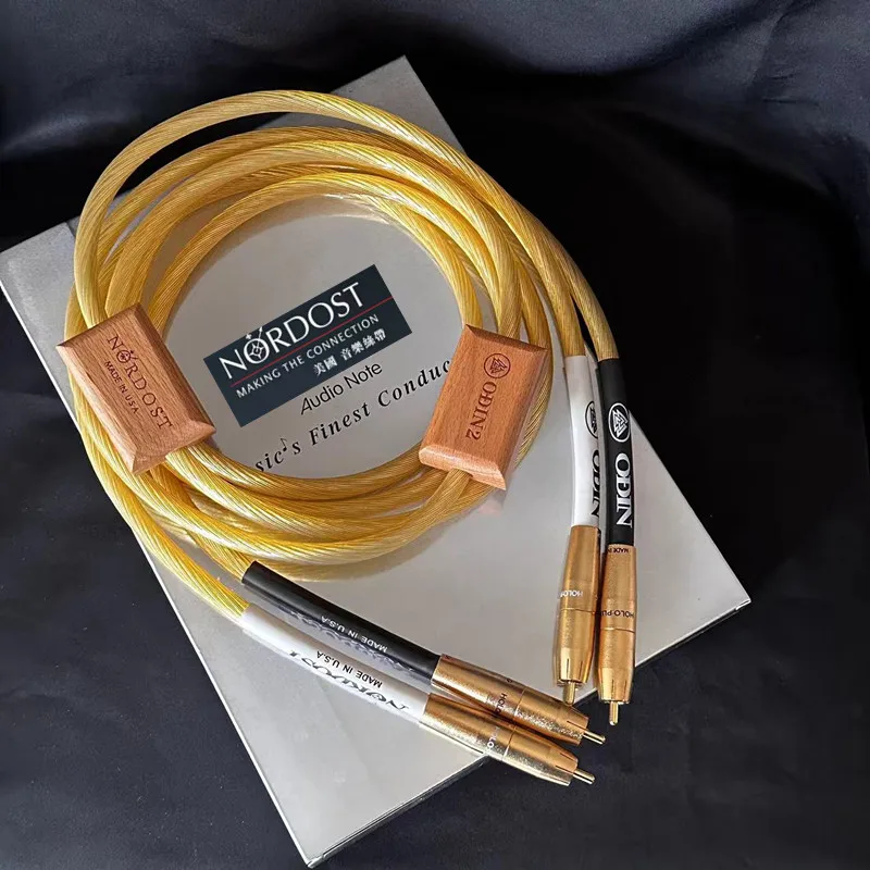 Nordost ODIN Gold RCA audio cable ODIN Gold XLR odin gold Reference interconnects RCA cable Audiophile for amplifier CD