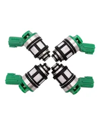 4x Fuel injectors Nozzle For 1996-2004 Nissan D21 NP300 Pickup 2.4L L4 JS4D-2 16600-1S700 166001S700 JS4D-5 JD4D5 FREE SHIPPING