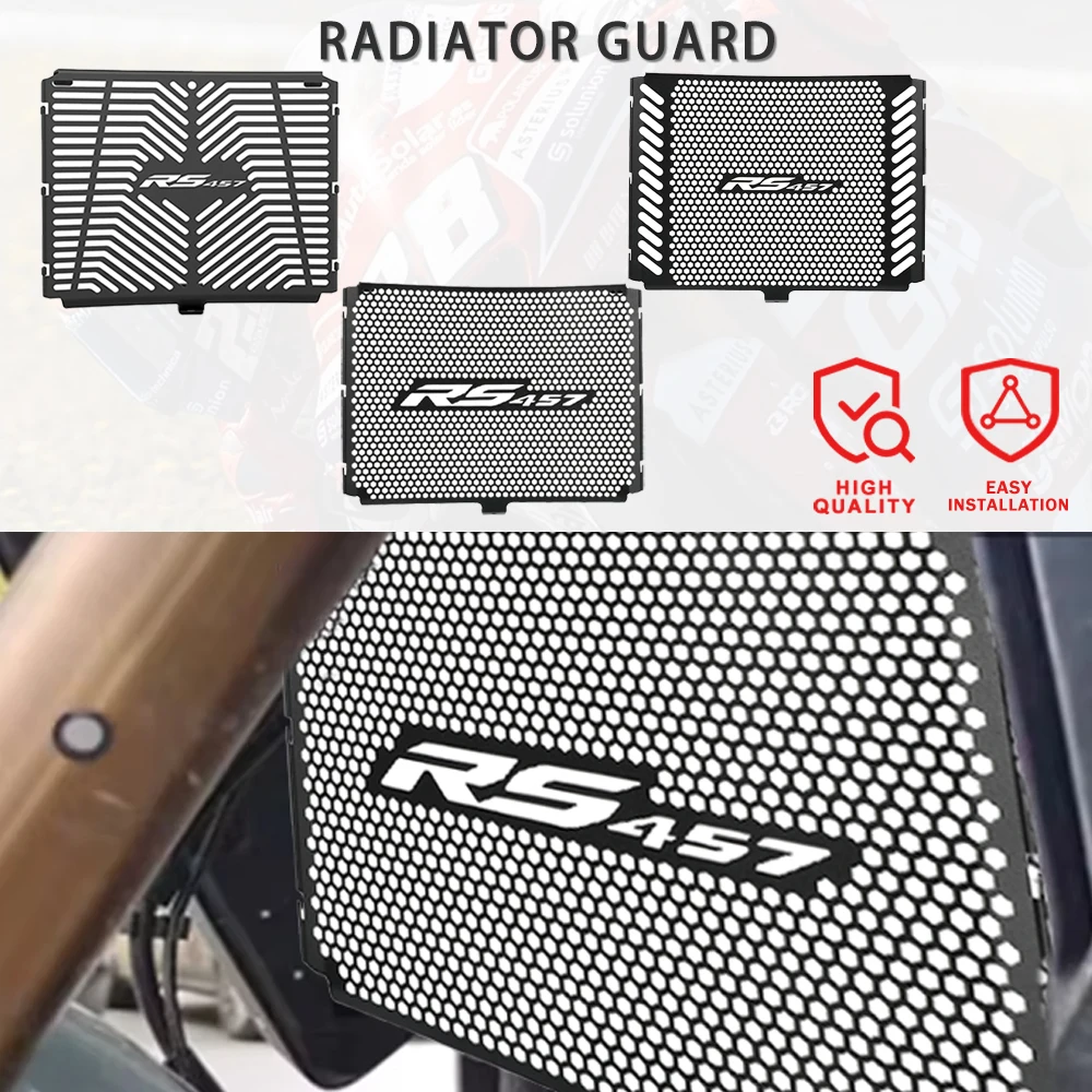 

For RS 457 Radiators Grille Guard Cover Protector Protection For Aprilia RS457 2025 2026 Motorcycle Accessories Radiator Guard