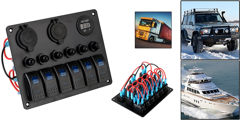Zigarettenanzünder-Konverter AC/DC, konvertiert EU, US-UK-Stecker, 110 V/220 V auf 12 V, 15 A, Netzteil für Auto-Kühlschrank-Aufblaspumpe – Detail 1