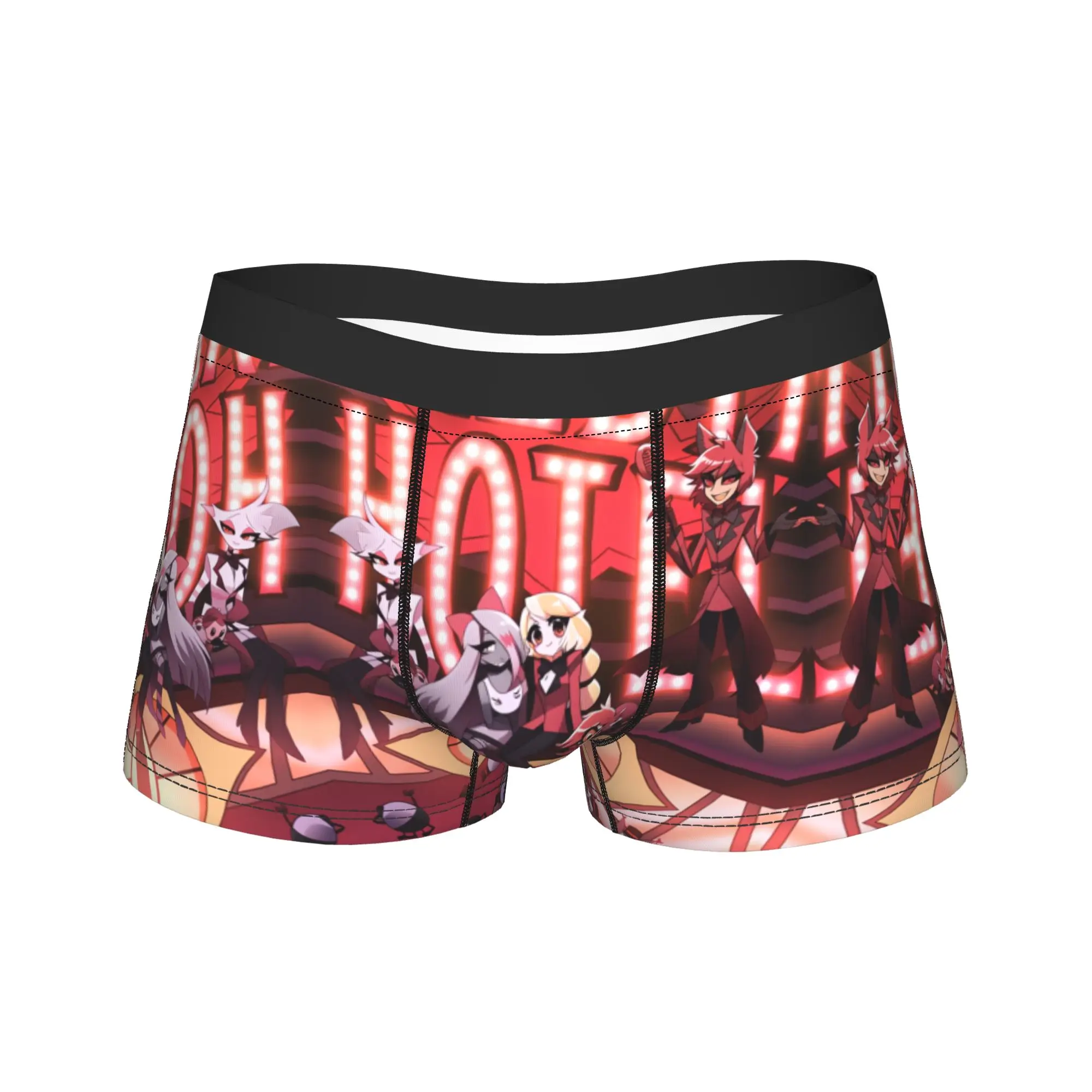 

Hazbins Hotels Lucifer Shorts Briefs Underwear Hot Sale Males Novelty Boxershorts Customs Oversize Panties