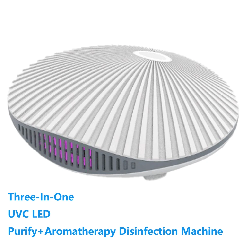 Activated Carbon Air Filter UFO UVC LED Sanitizer Disinfection Machine Air Purifier