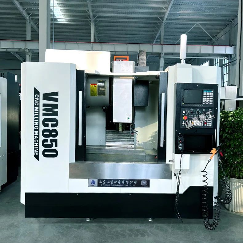 مركز التصنيع العمودي VMC850، ماكينة طحن CNC بأربعة محاور وخمسة محاور #4