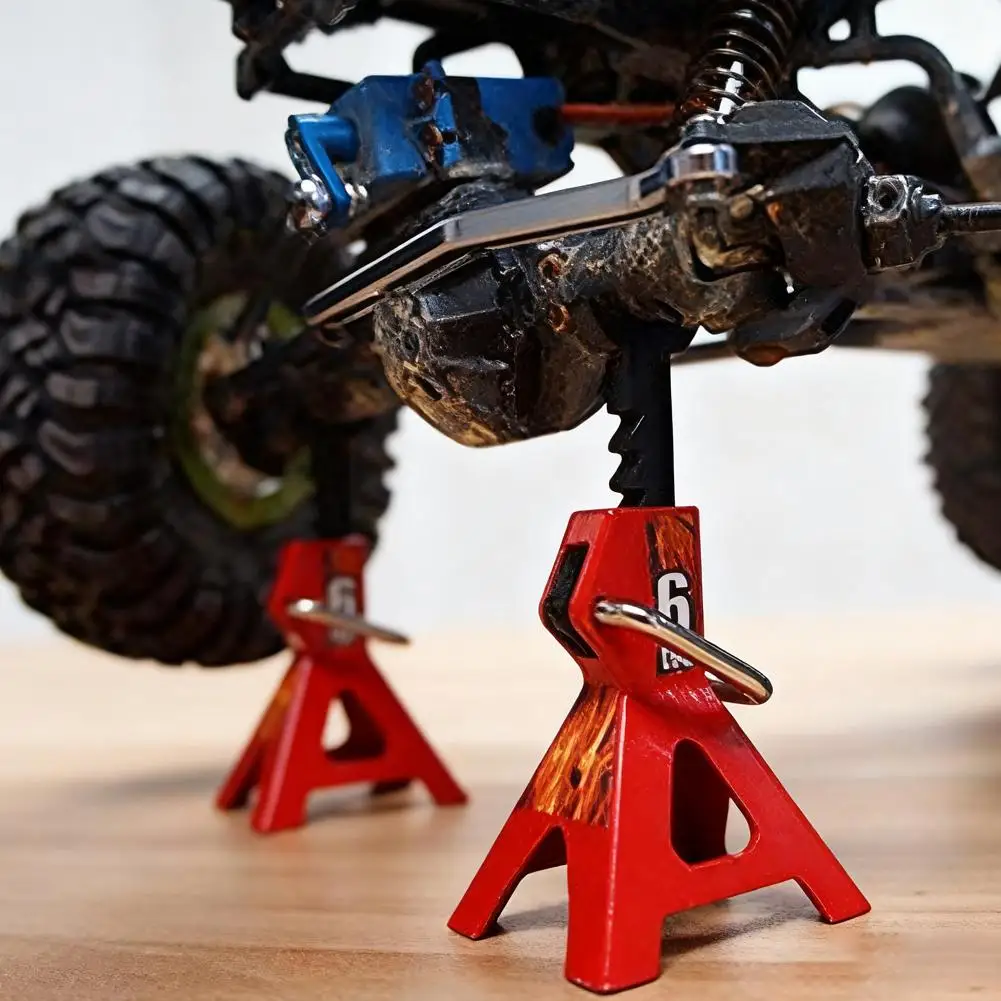 Suporte simulado de 6 toneladas, subquadro de elevação, acessórios de simulação para carro de brinquedo remoto, caminhão, substituição de pneus