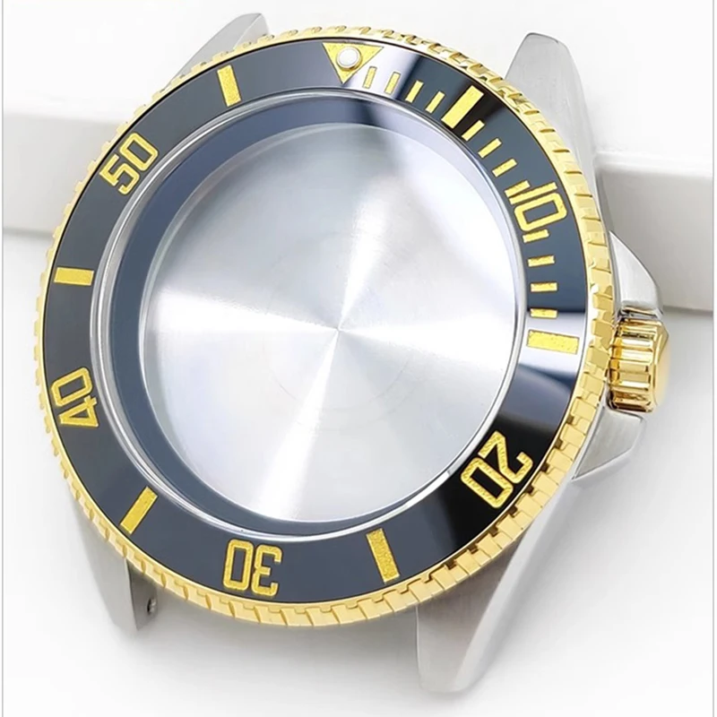 MDV-106 несколько керамических колец для часов для Casio Marlin MDV-106, кольцо с наклонной цифровой шкалой, зеленое светящееся кольцо из бисера, аксессуары для рта