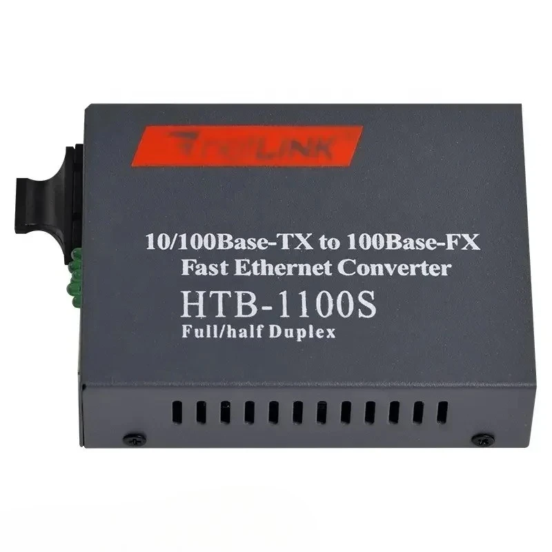

Factory direct supply single mode duplex 100base 1000base HTB-1100S media converter